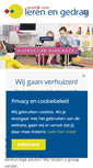Mobile Screenshot of praktijkvoorlerenengedrag.nl